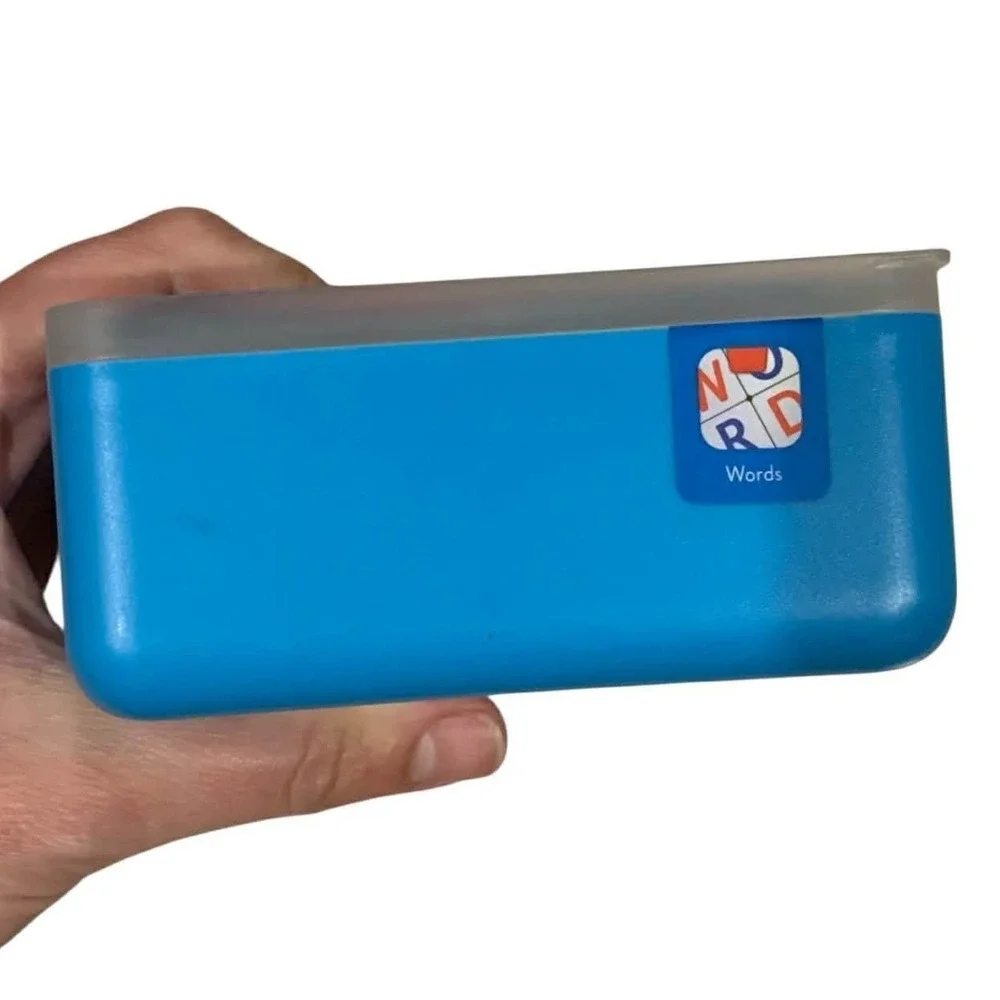 Osmo Words Replacement Tiles  Complete 52 Letter Set & Blue Case NO‎ BASE